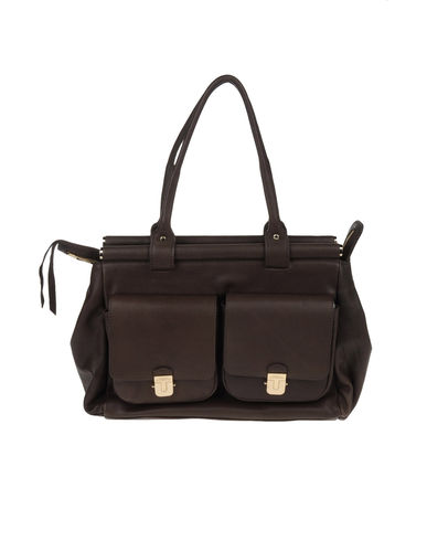ZOOM FRENCH CONNECTION - Large leather bag