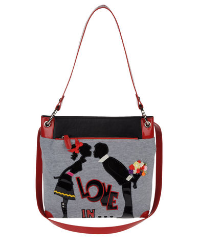 ZOOM TUA BY BRACCIALINI - Medium fabric bag