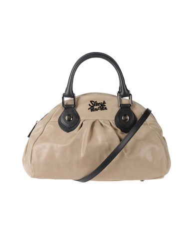 ZOOM SECRET PON-PON - Medium leather bag