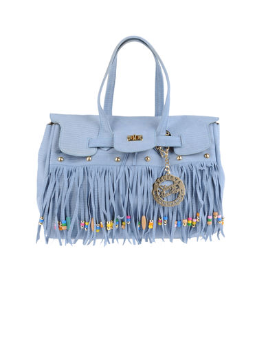 ZOOM SECRET PON-PON - Large leather bag