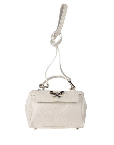 ZOOM SECRET PON-PON - Medium leather bag