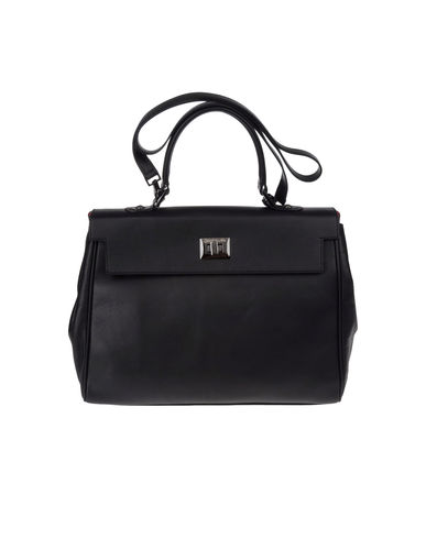 ZOOM SECRET PON-PON - Medium leather bag
