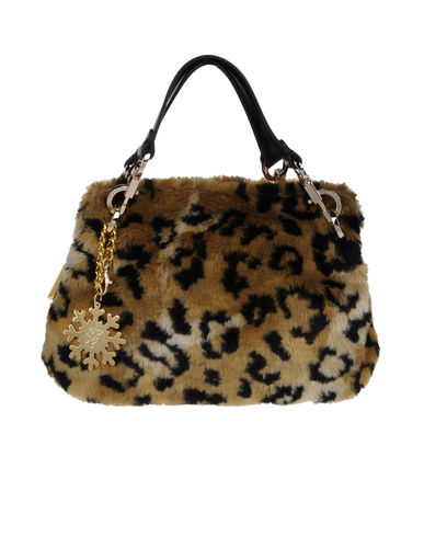 ZOOM SECRET PON-PON - Medium leather bag