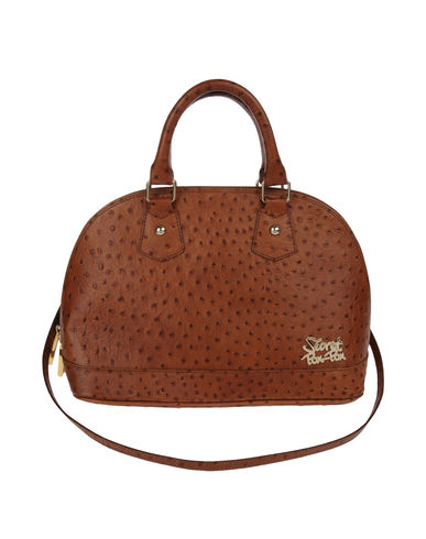 ZOOM SECRET PON-PON - Large leather bag
