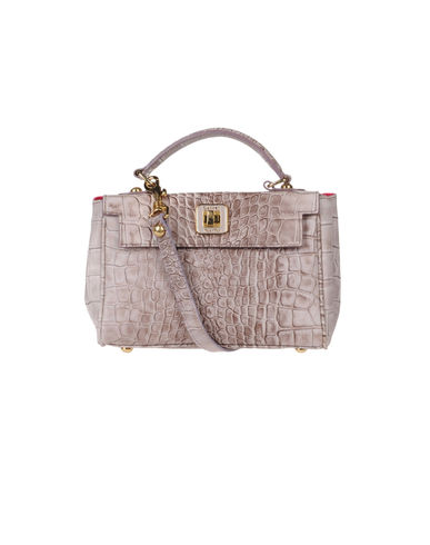 ZOOM SECRET PON-PON - Medium leather bag