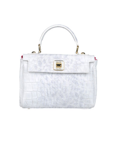 ZOOM SECRET PON-PON - Medium leather bag