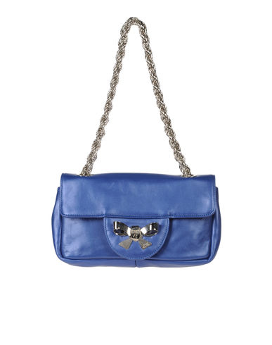 ZOOM SECRET PON-PON - Medium leather bag
