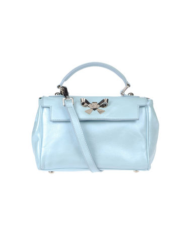 ZOOM SECRET PON-PON - Medium leather bag