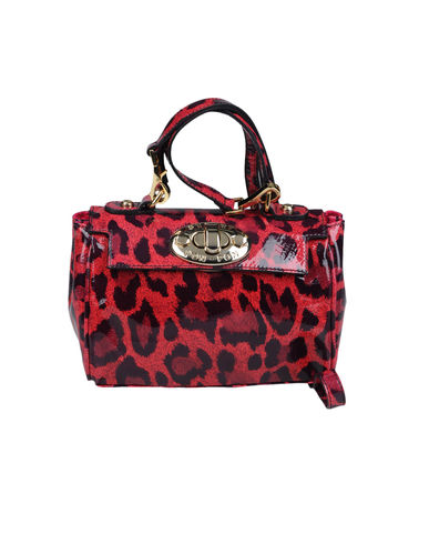 ZOOM SECRET PON-PON - Medium leather bag