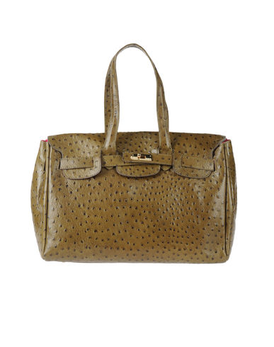 ZOOM SECRET PON-PON - Large leather bag