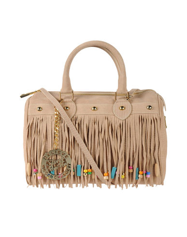 ZOOM SECRET PON-PON - Medium leather bag