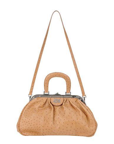 ZOOM SECRET PON-PON - Medium leather bag