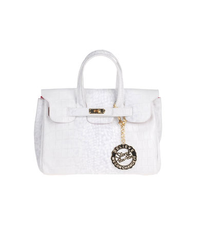 ZOOM SECRET PON-PON - Medium leather bag