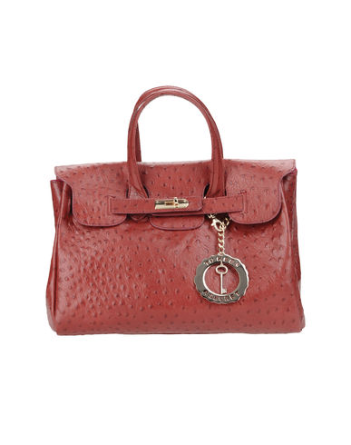 ZOOM SECRET PON-PON - Medium leather bag