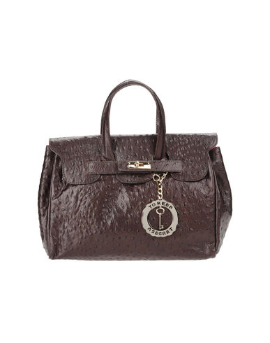 ZOOM SECRET PON-PON - Medium leather bag