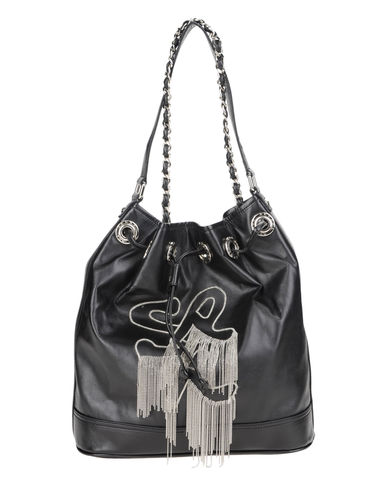 ZOOM SECRET PON-PON - Medium leather bag