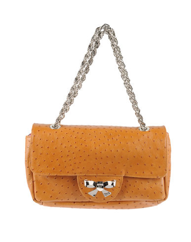 ZOOM SECRET PON-PON - Medium leather bag