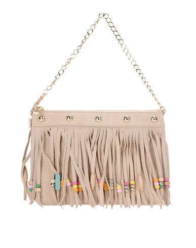 ZOOM SECRET PON-PON - Medium leather bag
