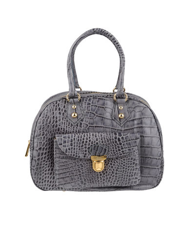ZOOM SECRET PON-PON - Large leather bag