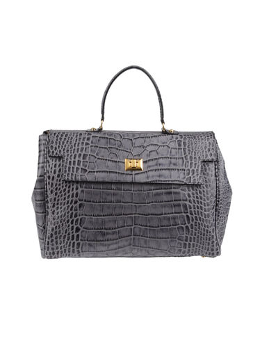 ZOOM SECRET PON-PON - Large leather bag