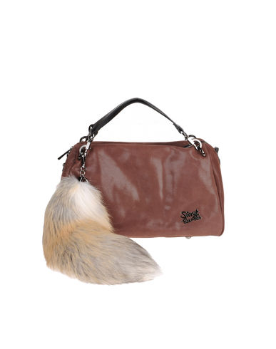 ZOOM SECRET PON-PON - Large leather bag