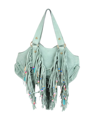 ZOOM SECRET PON-PON - Medium leather bag