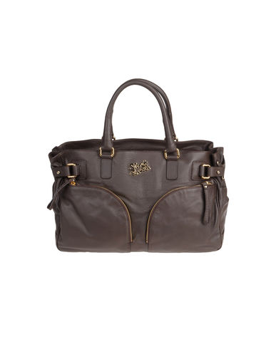 ZOOM SECRET PON-PON - Large leather bag