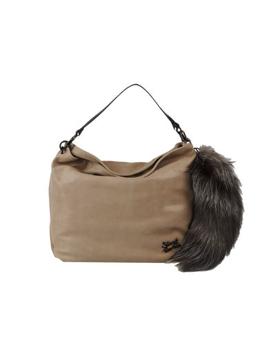 ZOOM SECRET PON-PON - Large leather bag