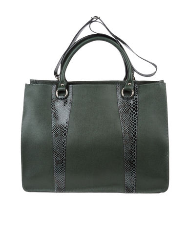 ZOOM PARENTESI - Large leather bag