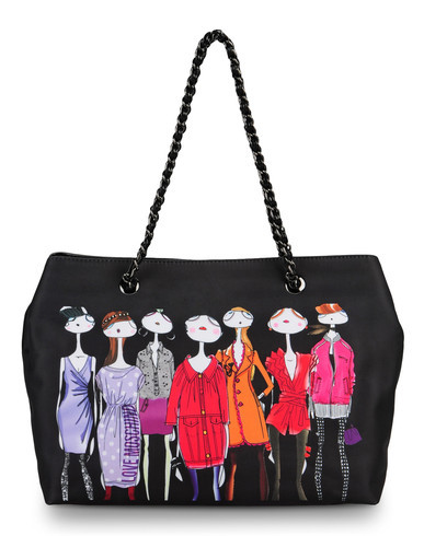 Moschino, Borsa grande in tessuto