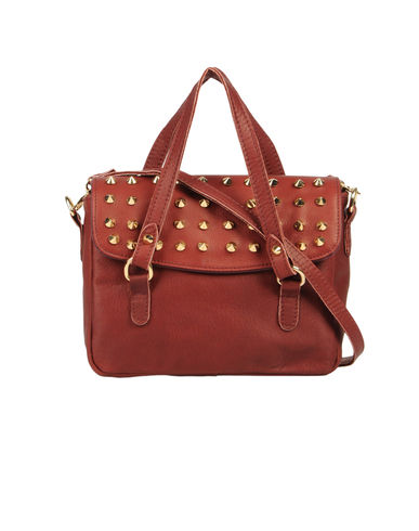 ZOOM WHITE IN 8 - Medium leather bag