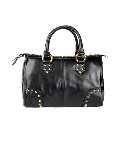 ZOOM WHITE IN 8 - Medium leather bag