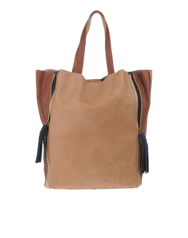 ZOOM WHITE IN 8 - Medium leather bag