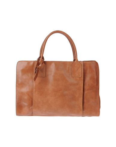 ZOOM MANUFACTURE D'ESSAI - Large leather bag