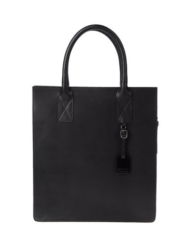 ZOOM MANUFACTURE D'ESSAI - Medium leather bag