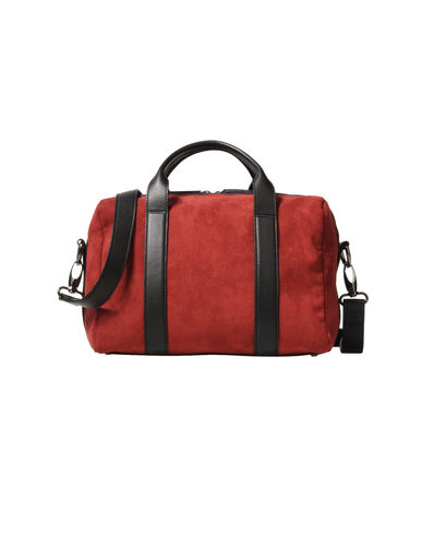 ZOOM A DI ALCANTARA® - Medium fabric bag