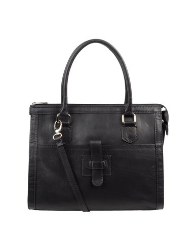 ZOOM STUDIO MODA - Medium leather bag