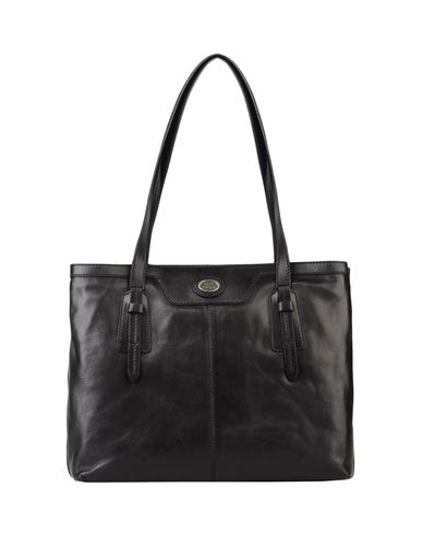 ZOOM THE BRIDGE - Large leather bag