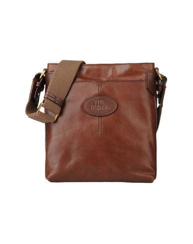 ZOOM THE BRIDGE - Medium leather bag