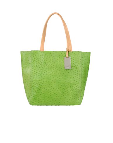 ZOOM TOSCA BLU - Medium leather bag