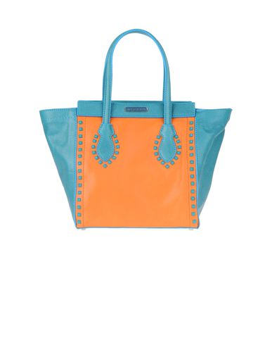 ZOOM TOSCA BLU - Medium leather bag