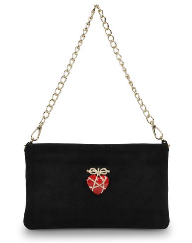Moschino, Mittelgroße Ledertasche