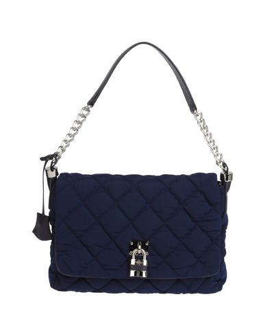 ZOOM TOSCA BLU - Medium fabric bag