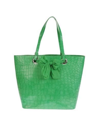 ZOOM TOSCA BLU - Large leather bag