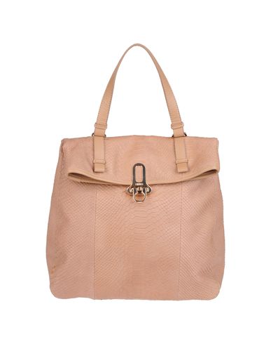ZOOM PINKO - Medium leather bag