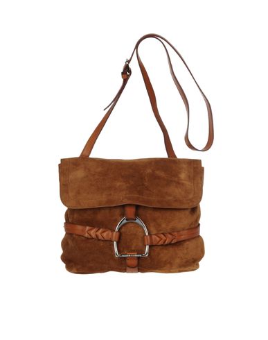 ZOOM RALPH LAUREN COLLECTION - Medium leather bag