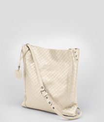 Crossbody bagBagsLeatherWhite Bottega Veneta®