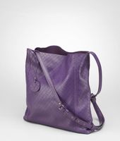 Bottega Veneta® Nero Intrecciomirage Cross Body Bag Bottega Veneta® Nero Intrecciomirage Cross Body Bag
