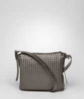 Bottega Veneta® Shadow Intrecciato Light Calf Cross Body Messenger Bottega Veneta® Shadow Intrecciato Light Calf Cross Body Messenger