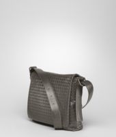 Bottega Veneta® Shadow Intrecciato Light Calf Cross Body Messenger Bottega Veneta® Shadow Intrecciato Light Calf Cross Body Messenger